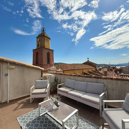Apartment Sur le toit de Saint-Tropez *